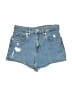 Levi's Blue Denim Shorts Size 12 - photo 1