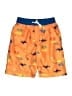 Hanna Andersson 100% Polyester Orange Board Shorts Size 6 - 7 - photo 1