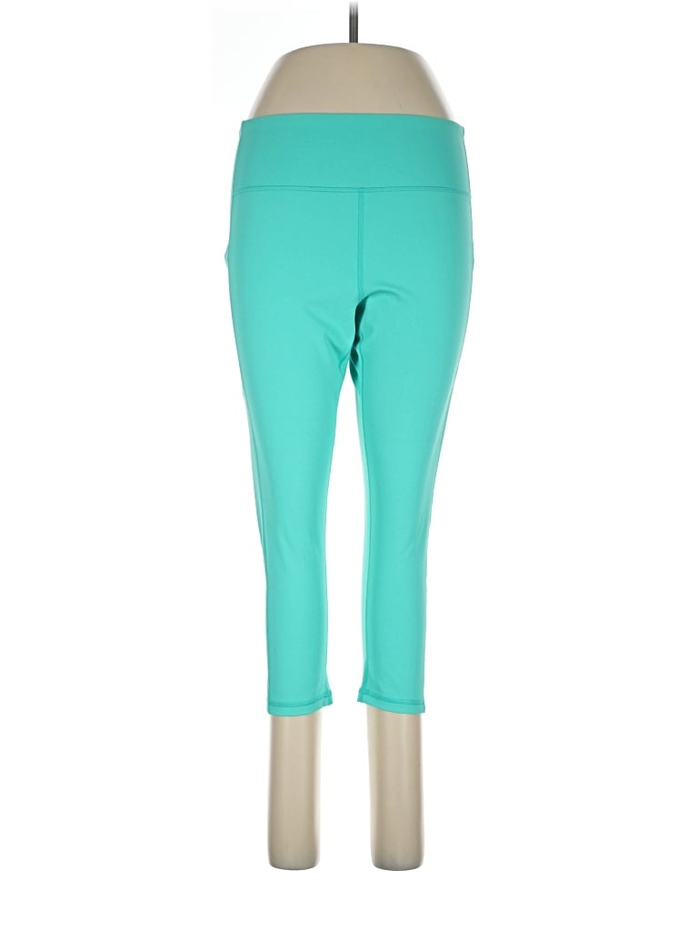 Pre-owned Tek Gear Active Pants In Teal