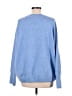 Vince Camuto Solid Blue Pullover Sweater Size L - photo 2