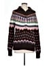 Moda International Argyle Brown Pullover Sweater Size L - photo 1