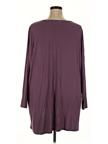 LOGO by Lori Goldstein Long Sleeve Blouse (view 2)