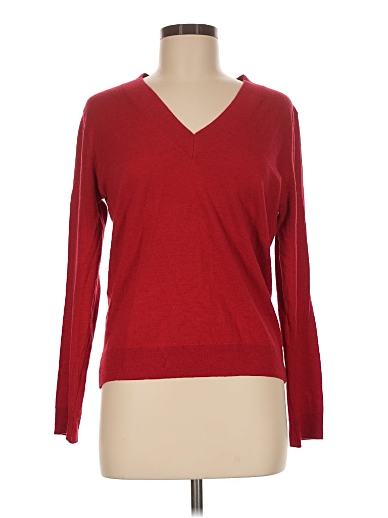 Pre-owned Mng Pullover Sweater In Red