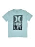 Hurley Teal Short Sleeve Henley Size M (kids) - photo 1