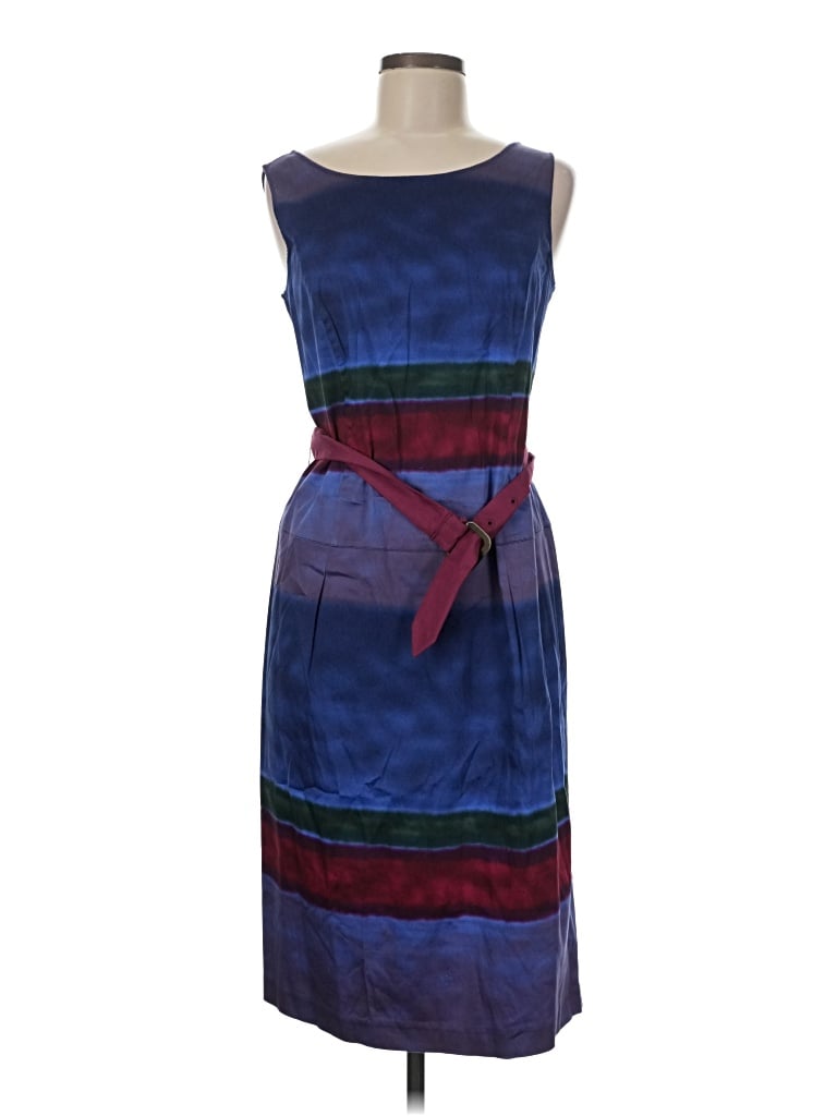 Pre-owned Peruvian Connection Casual Dress In Blue