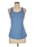 Layer 8 100% Polyester Blue Active Tank Size M - photo 1