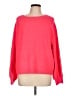 Vince Camuto Solid Pink Pullover Sweater Size L - photo 1