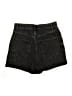 Express Black Denim Shorts Size 6 - photo 2