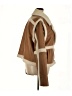 Avec Les Filles 100% Polyurethane Brown Jacket Size 2X - photo 4