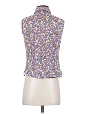 Ann Taylor Sleeveless Button-Down Shirt (view 2)