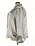Ellos Metallic Silver 3/4 Sleeve Blouse Size 26 - photo 5
