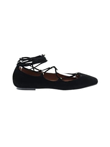 Madewell The Greta Lace-Up Ballet Flat (view 1)