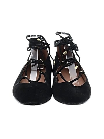 Madewell The Greta Lace-Up Ballet Flat (view 2)