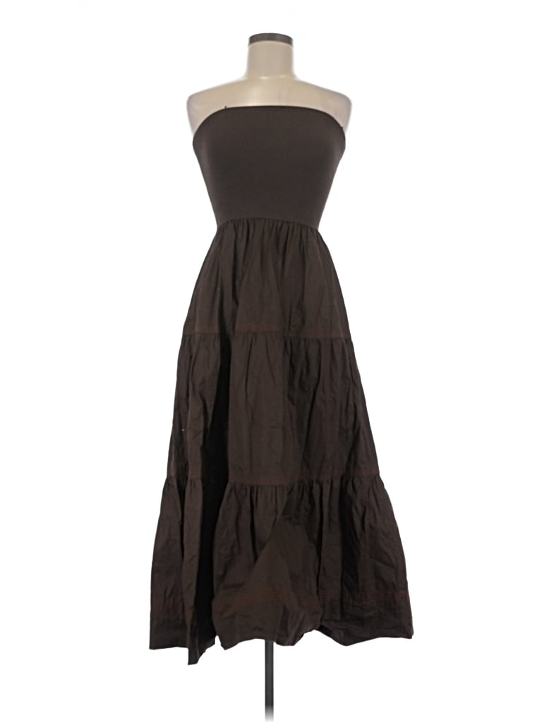 Pre-owned Moon River Casual Dress In Brown