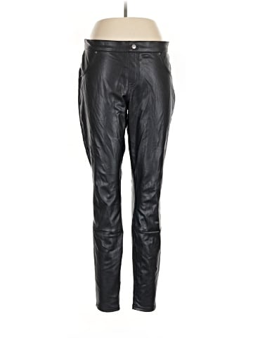 Hue Faux Leather Pants (view 1)