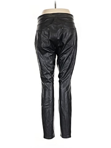 Hue Faux Leather Pants (view 2)