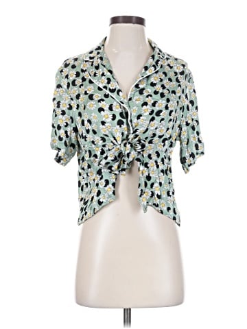Sandro Short Sleeve Blouse (view 1)