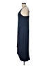 Allison Joy Solid Blue Casual Dress Size L - photo 5