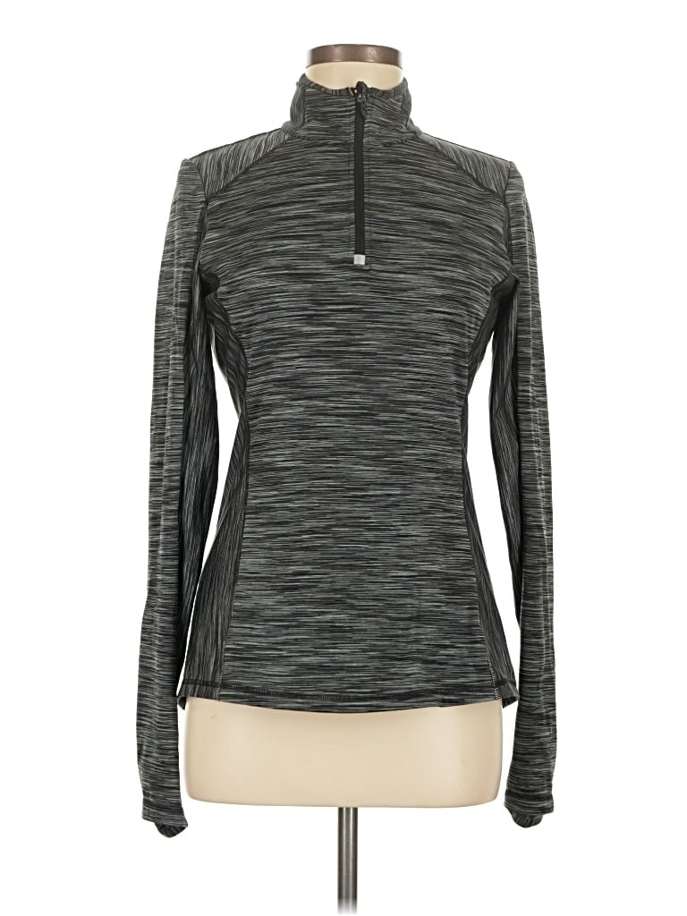 Pre-owned Prana Track Jacket In Gray