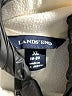 Lands' End 100% Polyester Ivory Tan Track Jacket Size 18 - 20 - photo 3