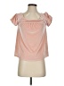Hinge Pink Short Sleeve Top Size S - photo 1