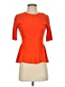 Cache Orange Short Sleeve Turtleneck Size XS - photo 1