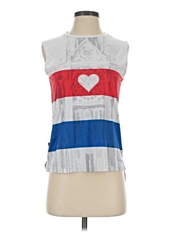 Terry Sleeveless T-Shirt (view 1)