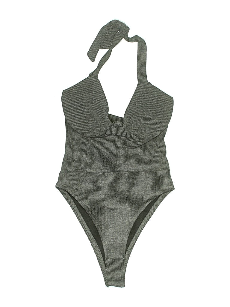 Pre-owned Sabo Bodysuit In Gray