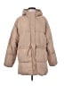 Divided by H&M 100% Polyester Solid Tan Coat Size S - photo 1