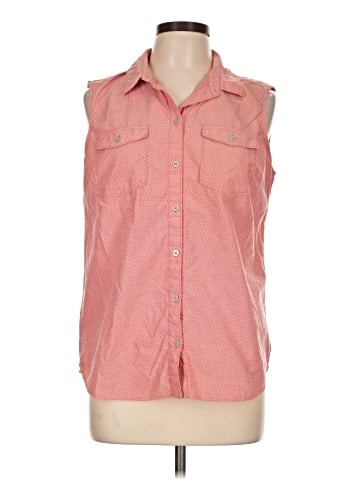 Eddie Bauer Sleeveless Button-Down Shirt (view 1)