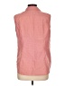 Eddie Bauer Red Sleeveless Button-Down Shirt Size L - photo 2