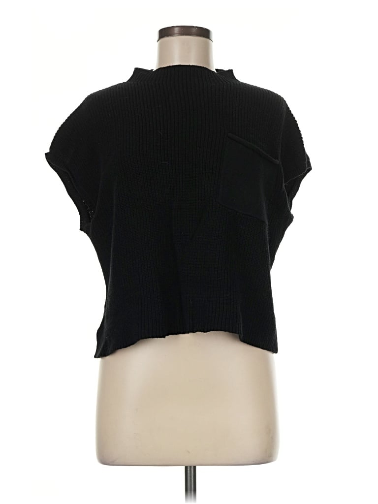 Pre-owned Anrabess Sweater Vest In Black