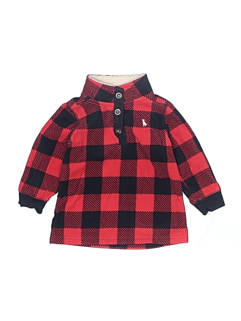 Pre-owned Carter's Kids' Pullover Sweater In Red