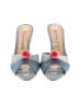 Gianni Bini Color Block Gray Sandals Size 6 - photo 2