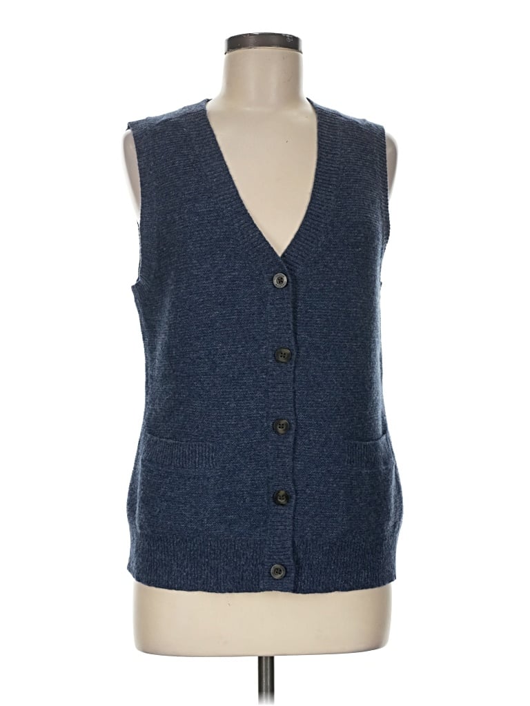 Pre-owned Pendleton Sweater Vest In Blue
