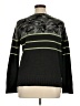 BeachLunchLounge Camo Stripes Green Black Pullover Sweater Size XL - photo 2