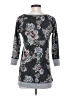 Almost Famous 100% Polyester Floral Gray Pullover Sweater Size S - photo 2
