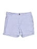 H&M L.O.G.G. Chevron-herringbone Blue Shorts Size 8 - photo 1