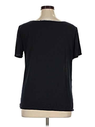 Jones New York Short Sleeve Blouse (view 2)