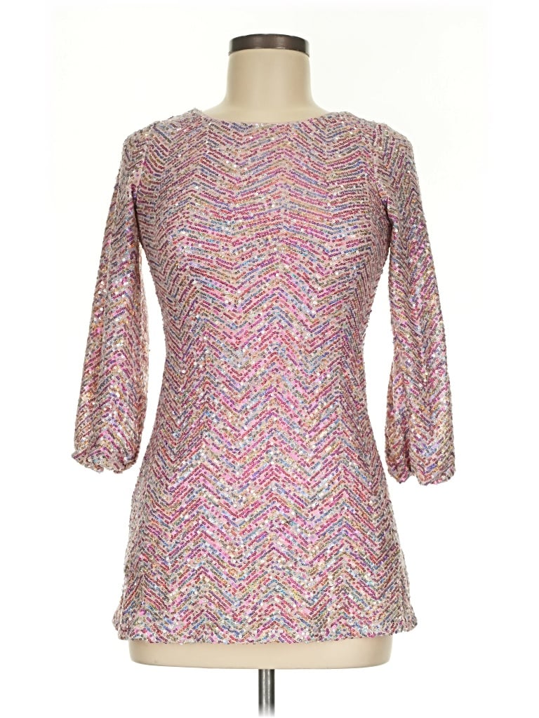 Pre-owned Rare Editions Cocktail Dress In Silver