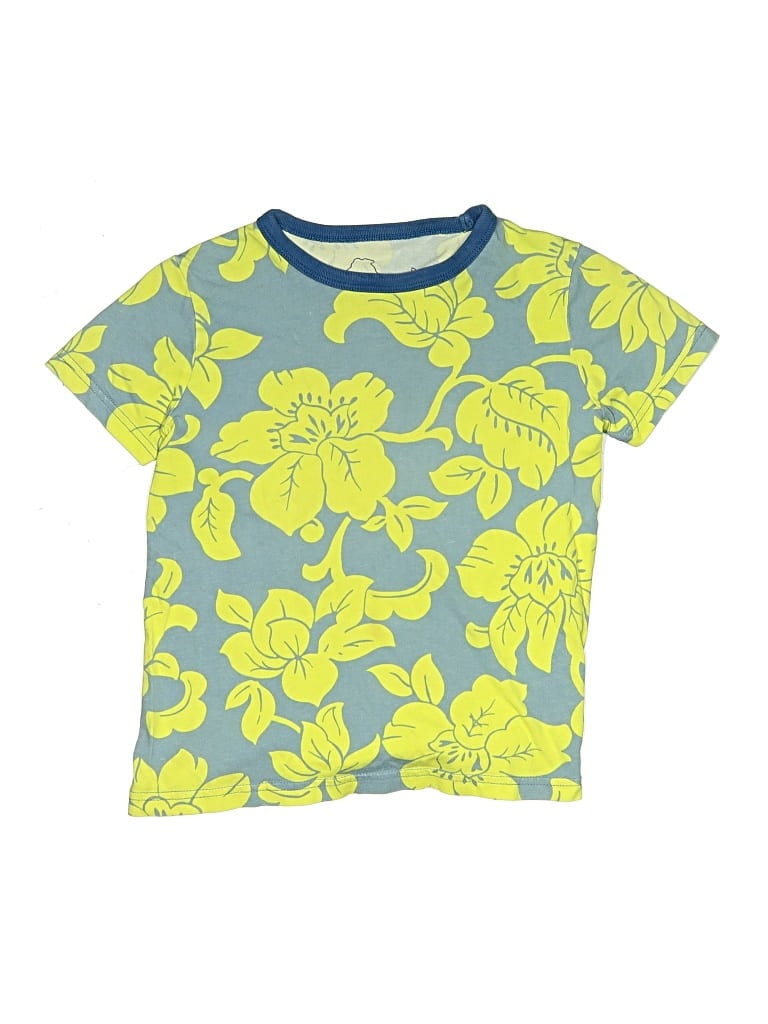 Pre-owned Mini Boden Kids' Short Sleeve T-shirt In Yellow