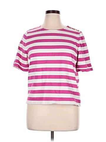 J.Crew Factory Store Short Sleeve Top (view 1)