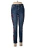 Topshop Graphic Blue Jeans Size 28 waist - photo 1