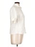 Talbots 100% Linen Ivory Short Sleeve Blouse Size 10 - photo 4