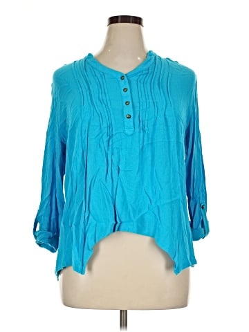 New Directions 3/4 Sleeve Blouse (view 1)