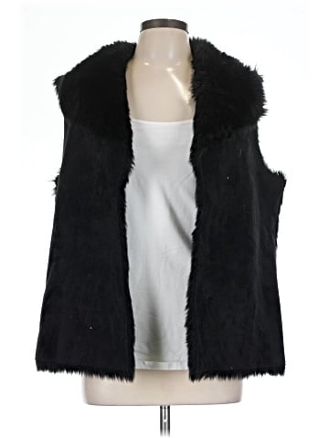 Ann Taylor LOFT Faux Fur Vest (view 1)