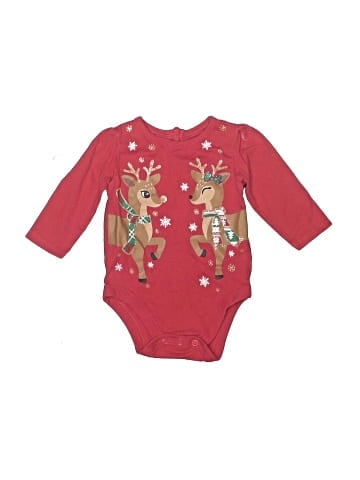 Holiday Time Long Sleeve Onesie (view 1)