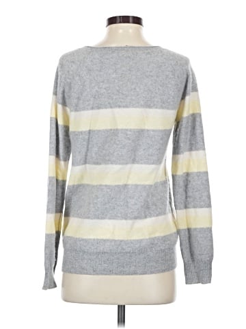 Aqua Cashmere Pullover Sweater (view 2)