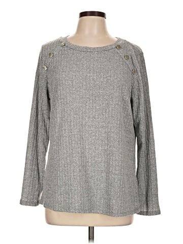NY Collection Pullover Sweater (view 1)