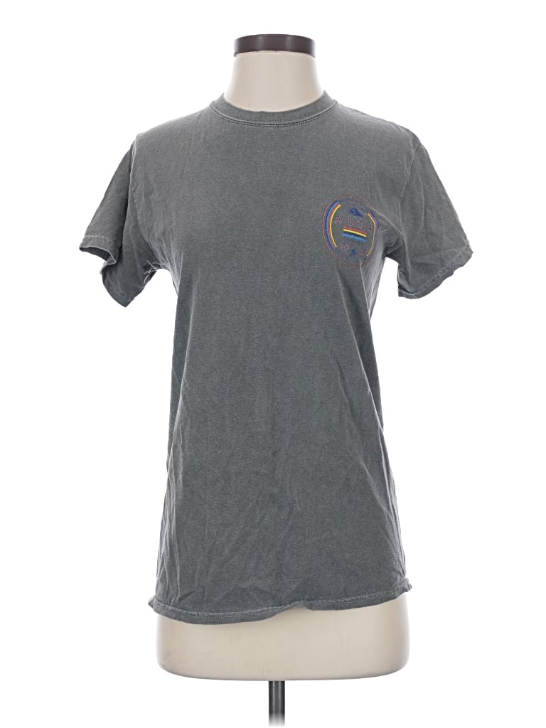 Pre-owned Blue 84 Short Sleeve T-shirt In Gray